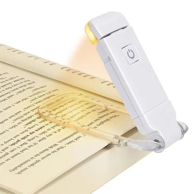 USB Rechargeable Clip-On Book Light