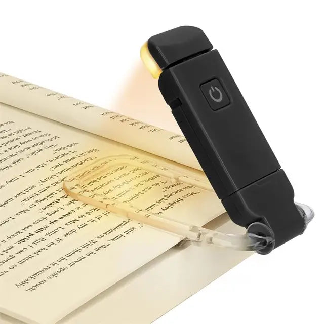 USB Rechargeable Clip-On Book Light