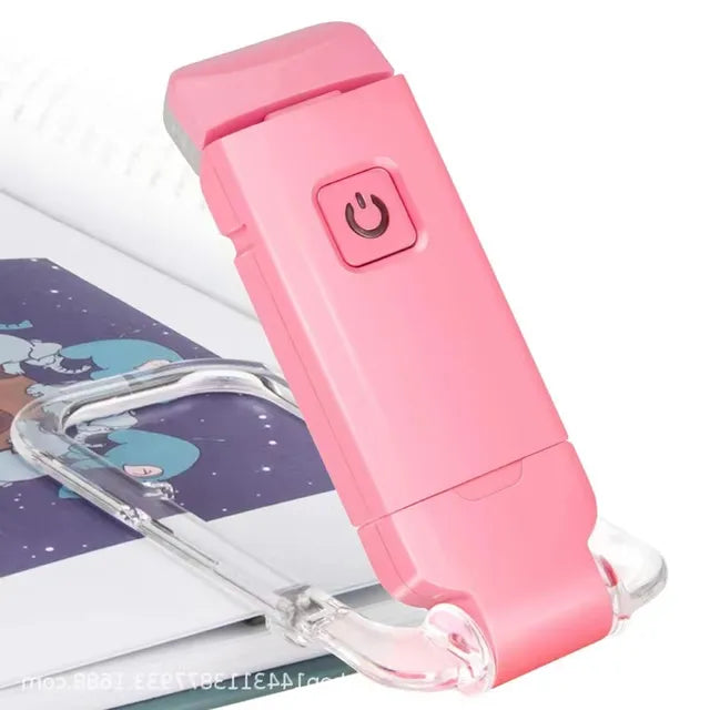 USB Rechargeable Clip-On Book Light