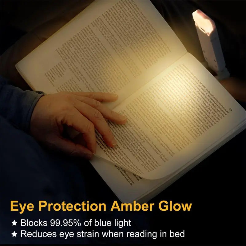 USB Rechargeable Clip-On Book Light