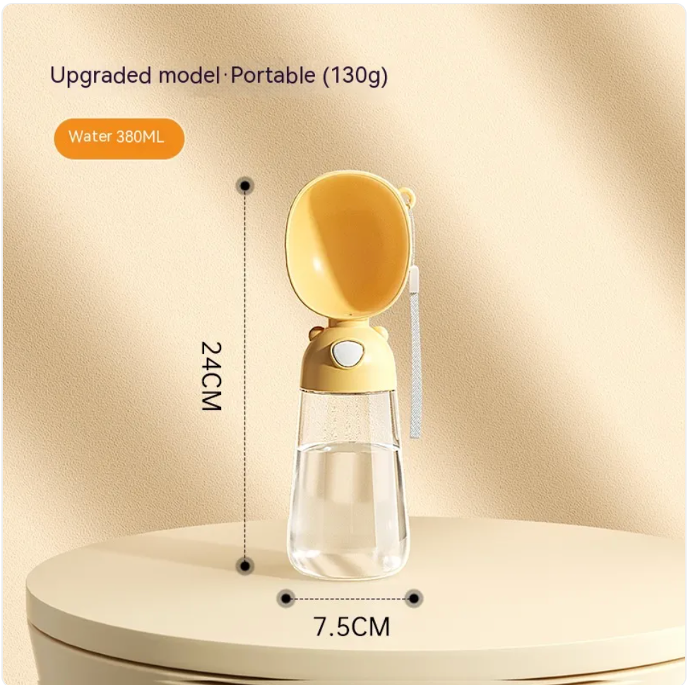 3-in-1 Portable Dog Water Bottle & Feeder