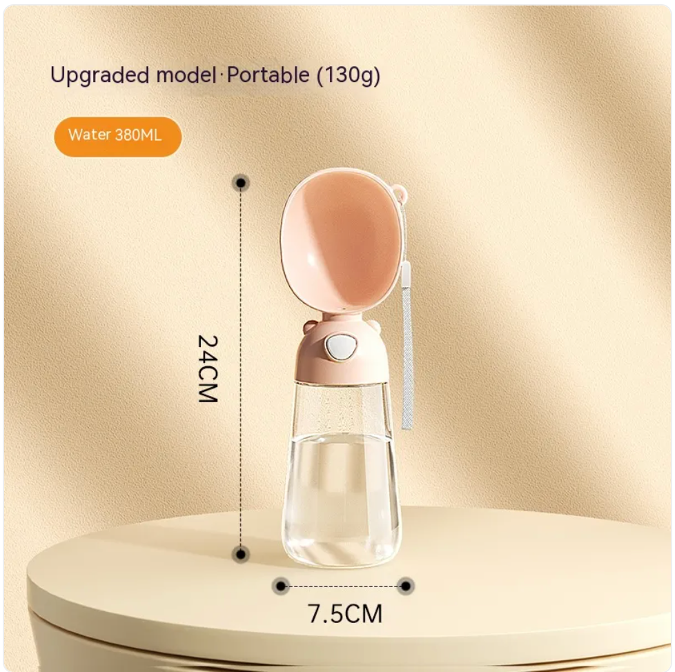3-in-1 Portable Dog Water Bottle & Feeder